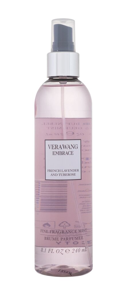 Kehasprei Vera Wang Vera Wang Embrace Lavender & Tuberose Body Mist Spray naistele, 240 ml hind ja info | Kehakreemid, kehaõlid ja losjoonid | hansapost.ee