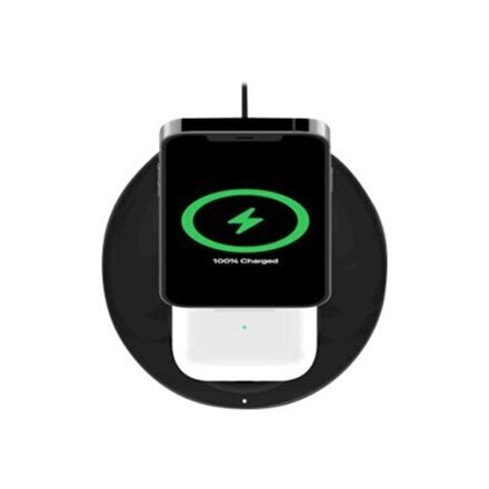 Belkin Pro MagSafe 2in1 juhtmevaba laadimisalus Belkin BOOST CHARGE PRO : Kõrvaklapid, Nutitelefon - must цена и информация | Laadijad mobiiltelefonidele | hansapost.ee