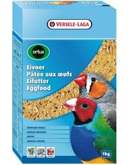 Toit troopilistele lindudele Versele Laga Eggfood Tropical Finches, 1 kg hind ja info | Toit lindudele | hansapost.ee