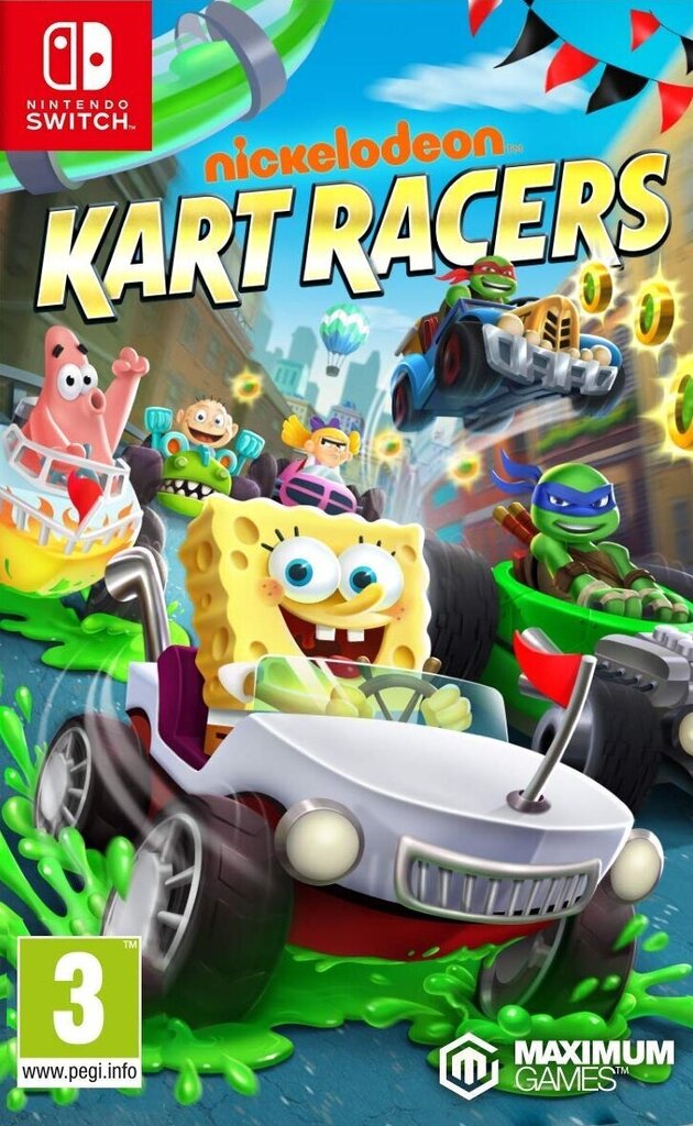 Nickolodeon Kart Racers, Nintendo Switch цена и информация | Konsooli- ja arvutimängud | hansapost.ee