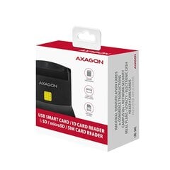 Axagon 4в1 CRE-SM2 цена и информация | Адаптеры, USB-разветвители | hansapost.ee