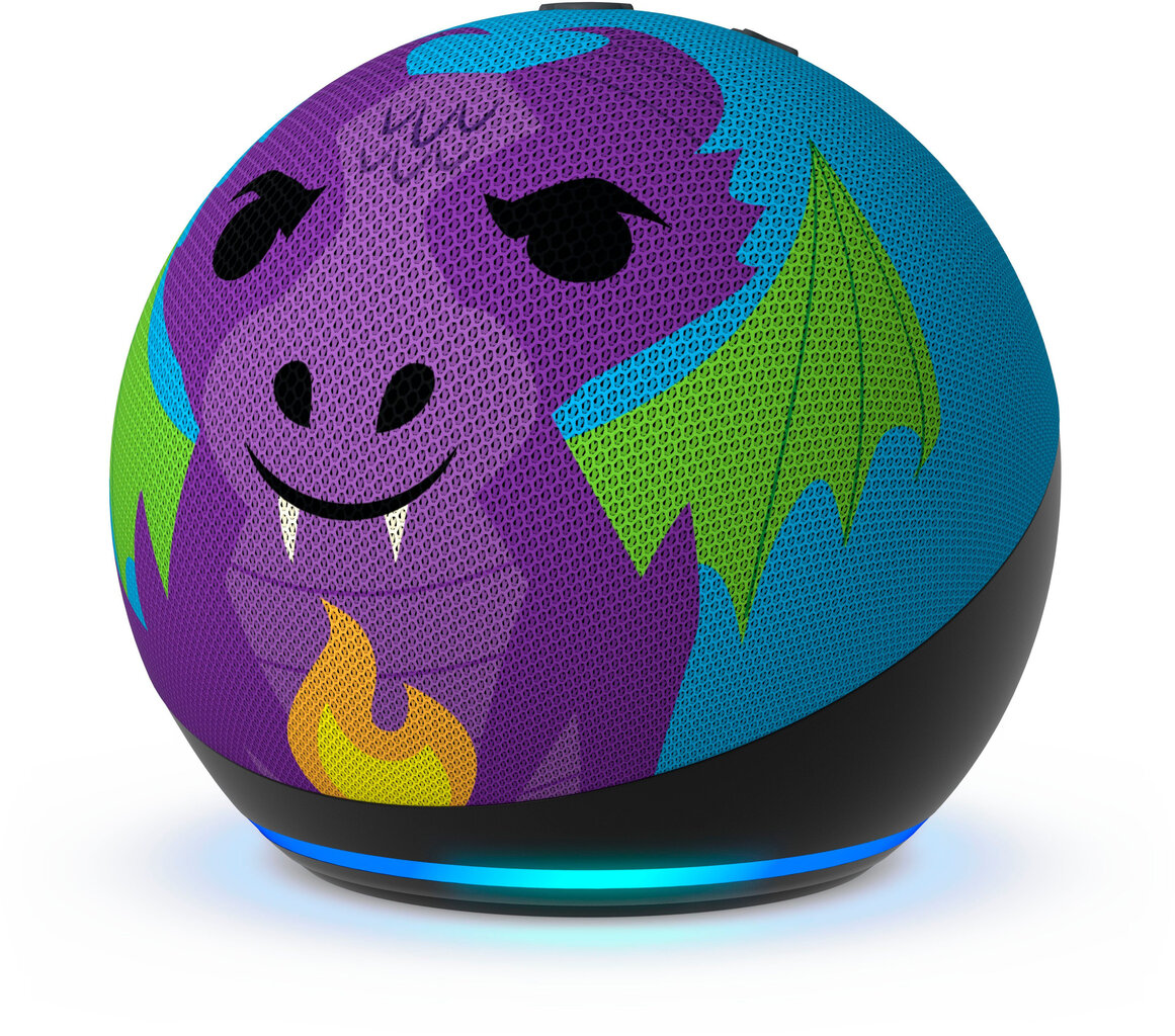 Amazon Echo Dot 5 Kids Dragon hind ja info | Kõlarid | hansapost.ee