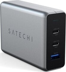 Vooluadapter Satechi 2x USB-C PD ja USB-A (100 W) hind ja info | Satechi Mobiiltelefonid, fotokaamerad, nutiseadmed | hansapost.ee