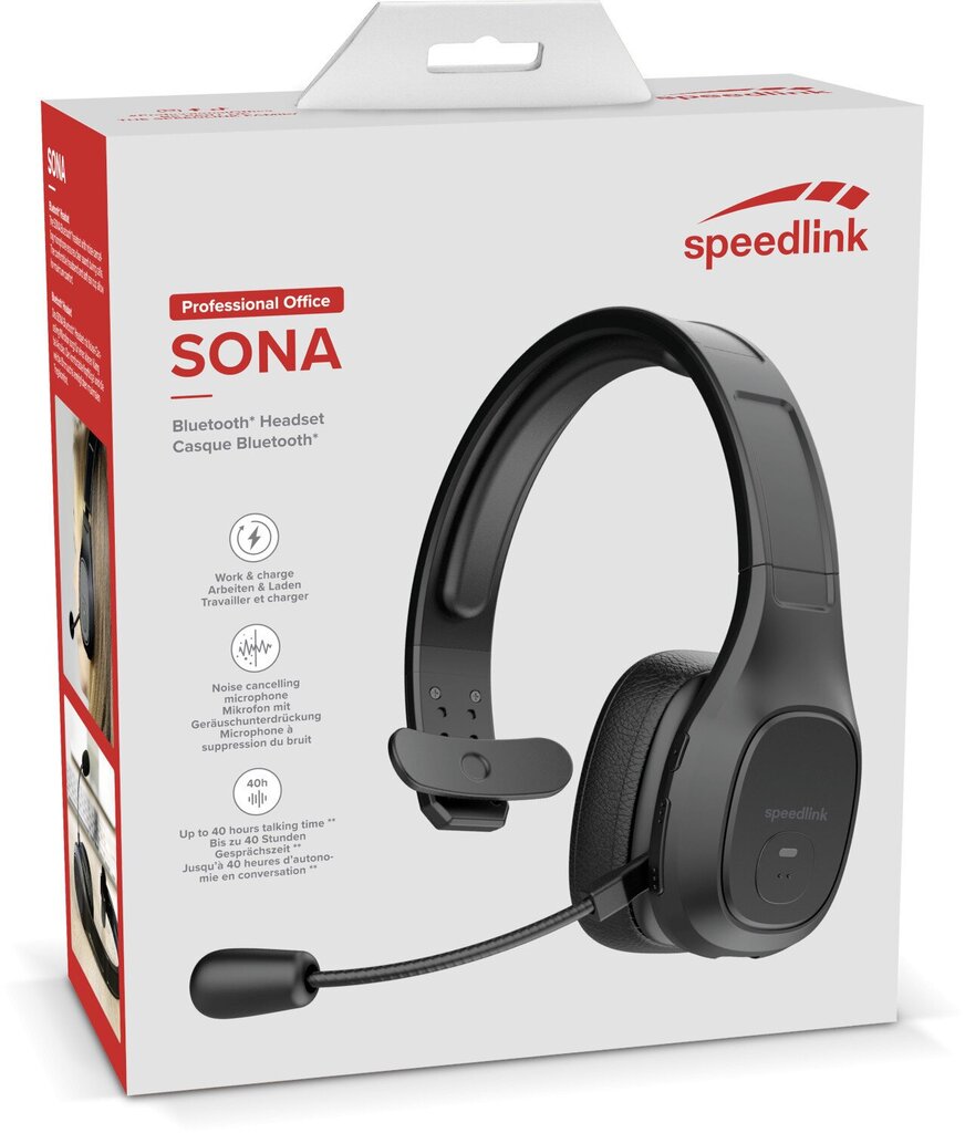 Speedlink Sona (SL-870300-BK) hind ja info | Kõrvaklapid | hansapost.ee