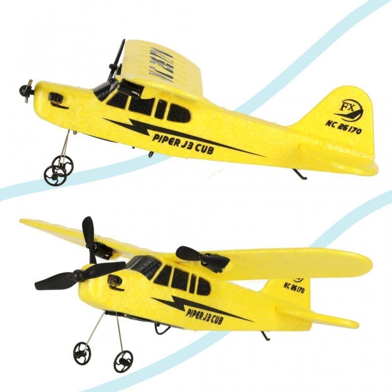 Puldiga lennuk RC Aircraft FX803 Piper 150mah hind ja info | Mänguasjad poistele | hansapost.ee