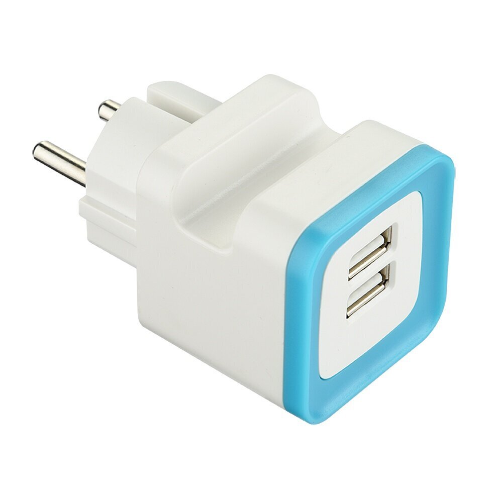 USB laadija Electraline 570073, 2xUSB, 2,4 A цена и информация | Laadijad mobiiltelefonidele | hansapost.ee