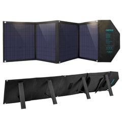 Choetech large foldable solar charger SC007 80W solar photovoltaic USB Type C (Power Delivery) / 2x USB (Quick Charge / 2,4A) hind ja info | Akupangad | hansapost.ee