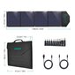 Choetech large foldable solar charger SC007 80W solar photovoltaic USB Type C (Power Delivery) / 2x USB (Quick Charge / 2,4A) цена и информация | Akupangad | hansapost.ee