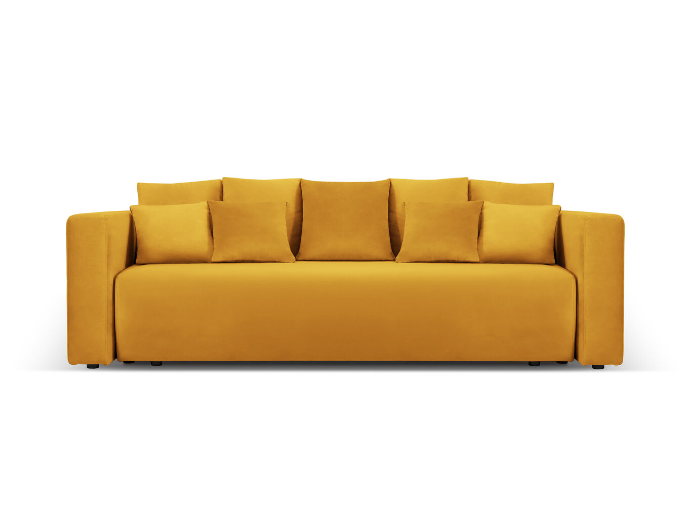 Diivan Mazzini Sofas Daisy, kollane hind ja info | Diivanvoodid ja diivanid | hansapost.ee