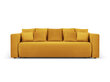 Diivan Mazzini Sofas Daisy, kollane hind ja info | Diivanvoodid ja diivanid | hansapost.ee