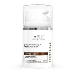 Apis coffee shot bio revitaliseeriv silmamask 50 ml цена и информация | Маски для лица, патчи для глаз | hansapost.ee