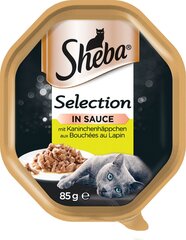 Sheba Selection kassidele koos küülikulihaga, 22x85 g hind ja info | Kassikonservid | hansapost.ee
