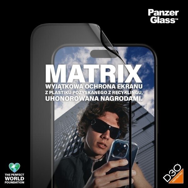 PanzerGlass Matrix D3O UWF hind ja info | Ekraani kaitseklaasid ja kaitsekiled | hansapost.ee