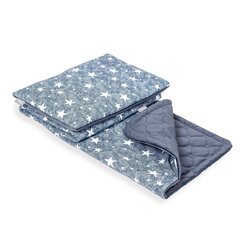 Комплект из подушки и одеяла CebaBaby Blue Stars, 75x100, 2 части цена и информация | CebaBaby Кухонные товары, товары для домашнего хозяйства | hansapost.ee