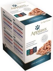 Applaws Cat Pouch Multipack Fish Selection täiskasvanud kassidele koos kalaga, 48x70 g цена и информация | Кошачьи консервы | hansapost.ee