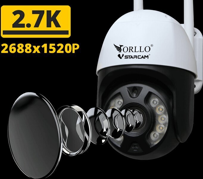 Ip-kaamera Orllo X10 Z9 Pro цена и информация | Valvekaamerad | hansapost.ee