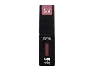 Huulepulk Gabriella Salvete Matte Lips 108 Endless Blush, 4,5 ml hind ja info | Huulekosmeetika | hansapost.ee