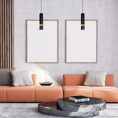 Rippvalgusti Vidar 1xgu10 цена и информация | Потолочный светильник, 38 x 38 x 24 см | hansapost.ee