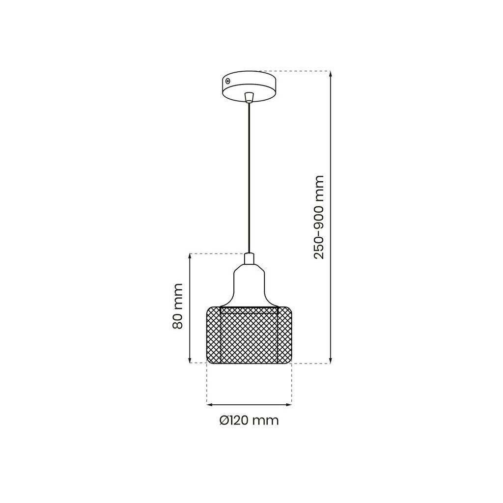 Rippvalgusti, ~230v/50hz цена и информация | Rippvalgustid | hansapost.ee