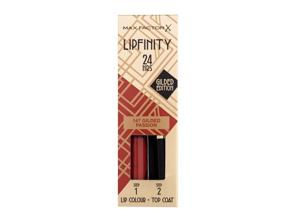 Huulepulk Max Factor Lipfinity Lip Colour, 147 Gilded Passion, 4,2 g цена и информация | Huulekosmeetika | hansapost.ee