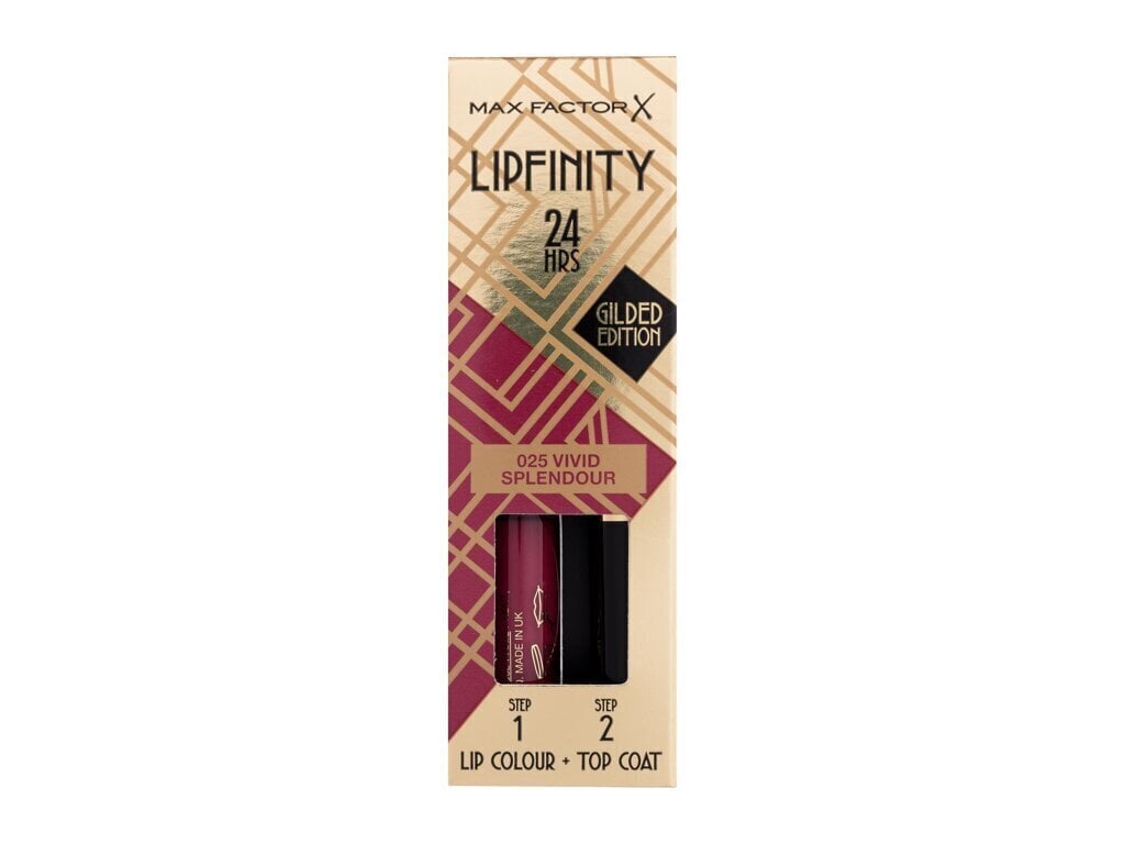 Huulepulk Max Factor Lipfinity Lip Colour, 025 Vivid Splendour, 4,2 g цена и информация | Huulekosmeetika | hansapost.ee