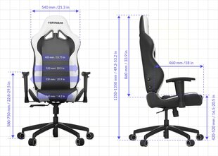 Mänguritool Vertagear VG-SL2000, must цена и информация | Vertagear Офисная мебель | hansapost.ee