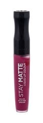 Vedel huulepulk Rimmel Stay Matte Liquid 5.5 ml, 100 Pink Bliss hind ja info | Huulekosmeetika | hansapost.ee