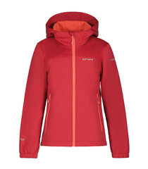 Icepeak laste softshell jope KLEVE JR, vaarikapunane цена и информация | Куртки, пальто для девочек | hansapost.ee