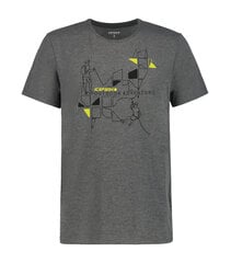Мужская футболка Icepeak BEEVILLE, серого цвета цена и информация | Мужские футболки | hansapost.ee