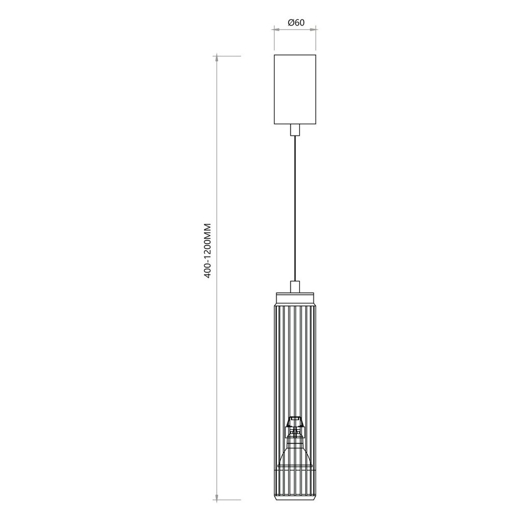 Rippvalgusti 1xgu10, valge hind ja info | Rippvalgustid | hansapost.ee