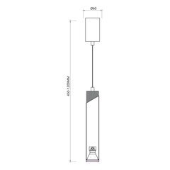 Rippvalgusti 1xgu10, valge hind ja info | Rippvalgustid | hansapost.ee