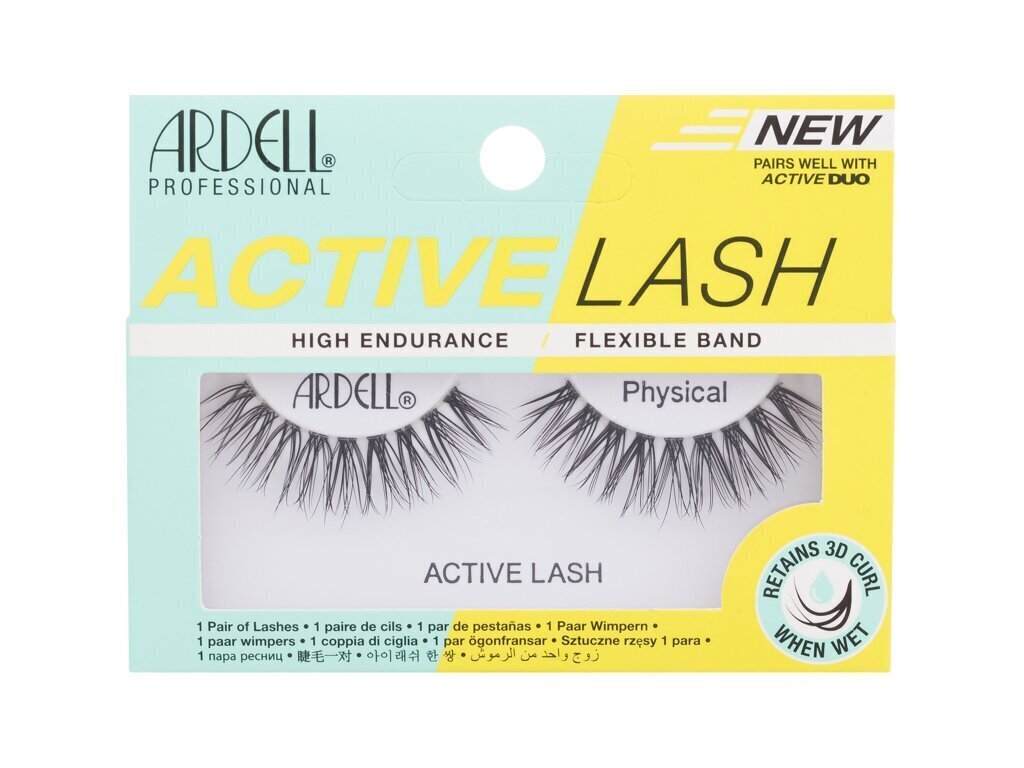 Kunstripsmed Ardell kunstripsmed Active Lash, Physical hind ja info | Kunstripsmed, ripsmeliim ja ripsmekoolutajad | hansapost.ee