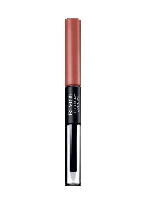 Vedel huulevärv Revlon ColorStay Over Time + huulevärvi fikseerija 380 Always Sienna 2+2 ml hind ja info | Huulekosmeetika | hansapost.ee