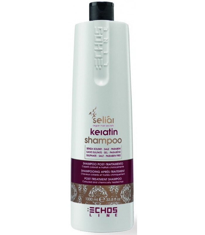 Šampoon "Echosline" Seliar Keratiini Shampoo keratiiniga, 1000 ml hind ja info | Šampoonid | hansapost.ee