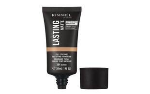 Jumestuskreem Rimmel Lasting Matte Foundation, 304 Almond, 30 ml hind ja info | Jumestuskreemid ja puudrid | hansapost.ee