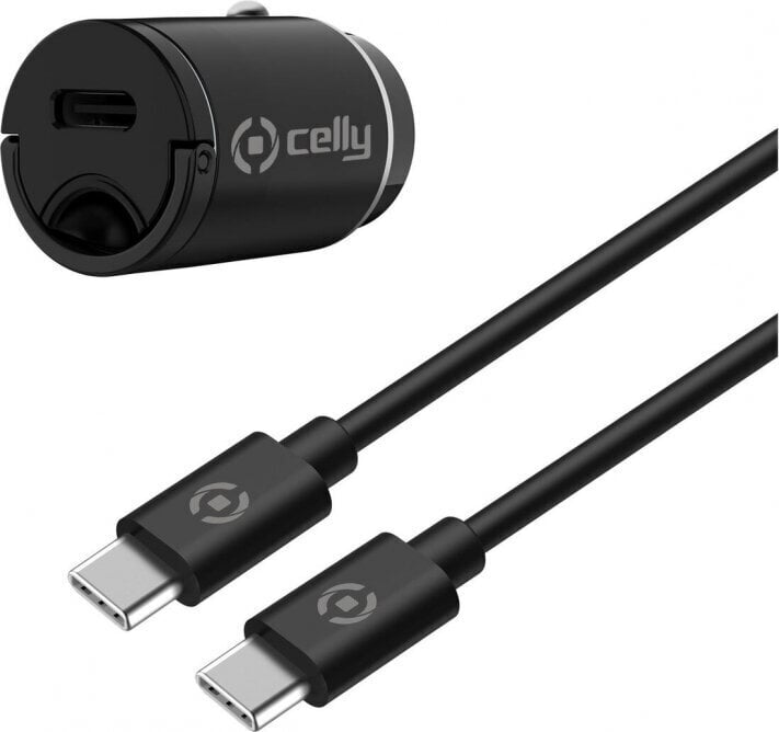 Celly Portable Black цена и информация | Laadijad mobiiltelefonidele | hansapost.ee