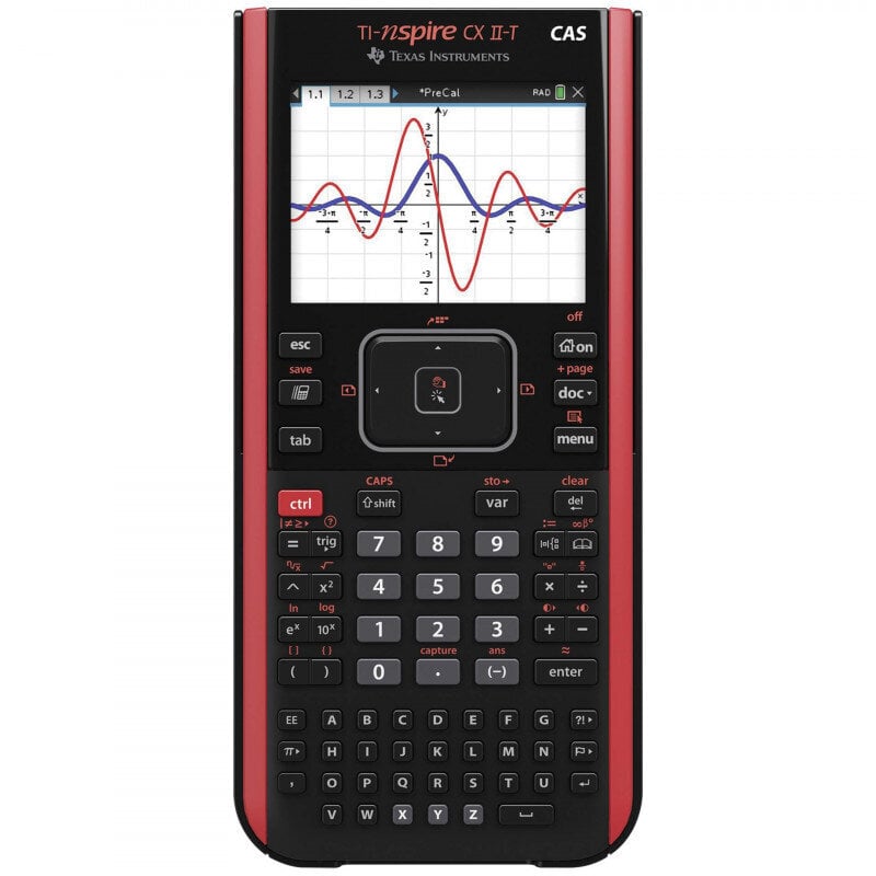 Kalkulaator Texas Instruments TI-Nspire CX II-T CAS цена и информация | Kirjatarvikud | hansapost.ee