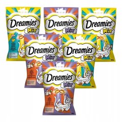 Dreamies Mix kassidele koos lõhe ja juustuga, 6x60 g hind ja info | Dreamies Lemmikloomatarbed | hansapost.ee
