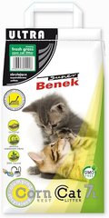 Кукурузный наполнитель для кошек Super Benek Corn 7 л цена и информация | Наполнитель для кошек | hansapost.ee