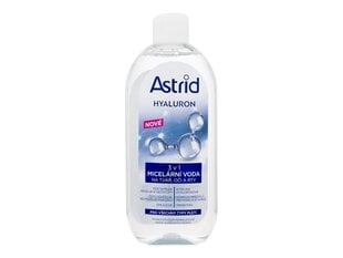 Mitsellaarvesi 3 in 1 hüaluroonhappega Astrid, 400 ml hind ja info | Astrid Parfüümid, lõhnad ja kosmeetika | hansapost.ee