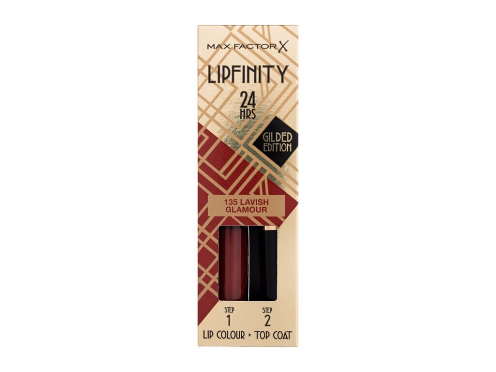 Huulepulk Max Factor Lipfinity Lip Colour, 135 Levish Glamour, 4,2 g hind ja info | Huulekosmeetika | hansapost.ee