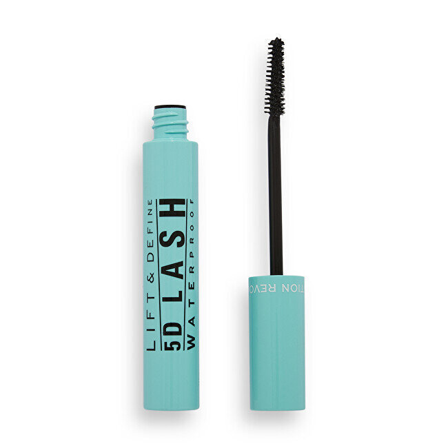 Veekindel ripsmetušš Makeup Revolution 5d Lash Veekindel ripsmetušš Super Black, 14 ml hind ja info | Lauvärvid, ripsmetušid ja silmapliiatsid | hansapost.ee