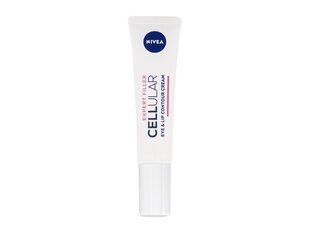 Крем для глаз и губ Nivea Hyaluron Cellular Expert Filler Eyes & Lips Contour Cream, 15 мл цена и информация | Сыворотки, кремы для век | hansapost.ee