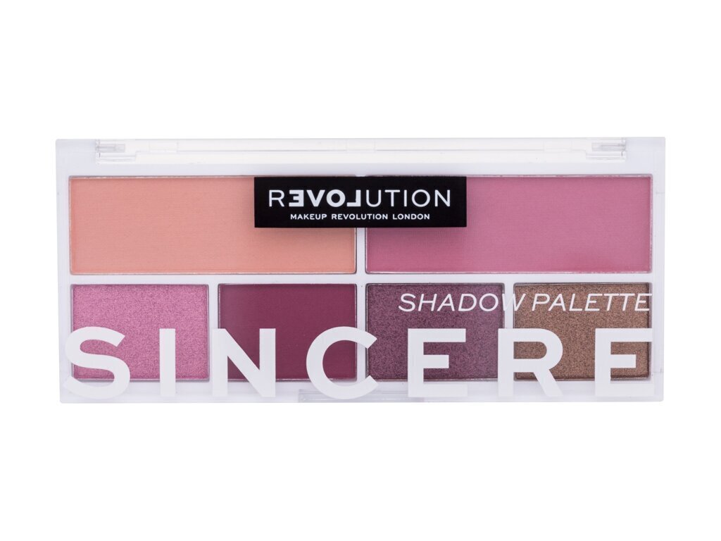 Lauvärvipalett Makeup Revolution Shadow Palette Color Play, Sincere, 5,2 g hind ja info | Lauvärvid, ripsmetušid ja silmapliiatsid | hansapost.ee