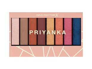 Lauvärvipalett Max Factor Priyanka Masterpiece Palette, 007 Fiery Terracotta, 6,5 g hind ja info | Lauvärvid, ripsmetušid ja silmapliiatsid | hansapost.ee