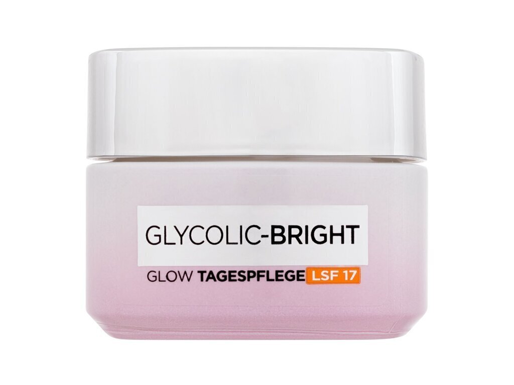 Kirgastav päevakreem L&#39;Oréal Paris Glycolic-Bright Glowing Cream Day, 50 ml цена и информация | Näokreemid | hansapost.ee