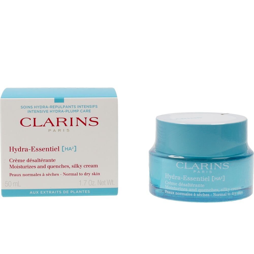 Clarins Hydra-Essentiel siidine päevakreem, 50 ml hind ja info | Näokreemid | hansapost.ee