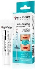 Huuli täidlasemaks muutev toode Eveline Cosmetics Dermofuture Hyaluronic, 12 ml цена и информация | Помады, бальзамы, блеск для губ | hansapost.ee