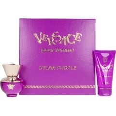 Versace Pour Femme Dylan Purple komplekt naistele: parfüümvesi EDP, 30 ml + kehakreem, 50 ml hind ja info | Versace Parfüümid, lõhnad ja kosmeetika | hansapost.ee