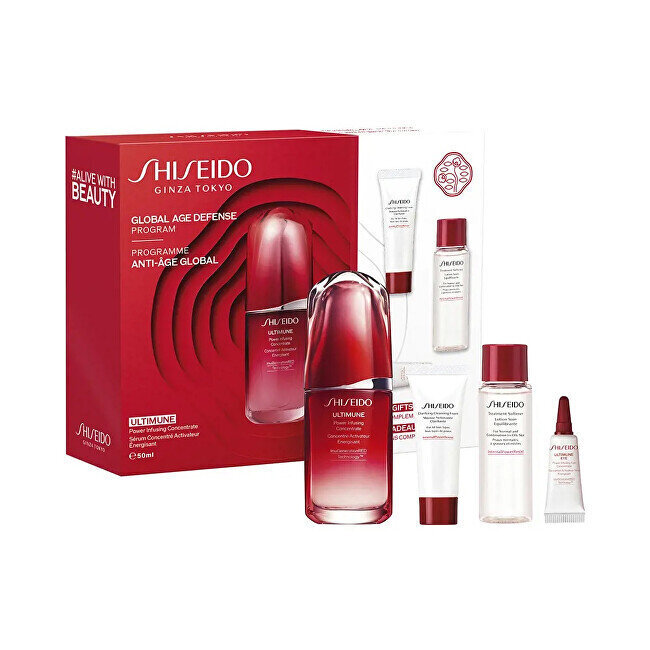 Näohoolduskosmeetika komplekt Shiseido Global Age Defense Program цена и информация | Näopuhastusvahendid | hansapost.ee